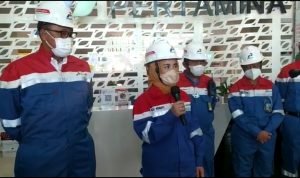 Direktur Utama PT Pertamina (Persero) Kunjungi Lokasi Kebakaran di Pertamina RU IV Cilacap