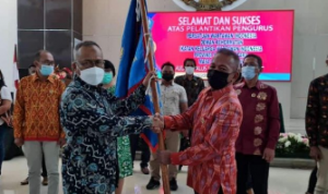 Ketum PWI Lantik PWI Sulut Periode 2021-2026, Atal: Tidak Ada Wartawan Kebal Hukum