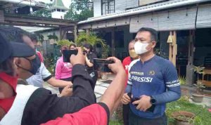 Kapolres Souissa Bersama Forkopimda Minahasa Gelar Himbauan Vaksinasi, Keliling Bersepeda Santai