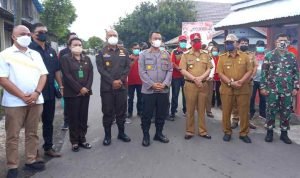 Kapolres Souissa Pantau PPKM Mikro Bersama Forkopimda Minahasa