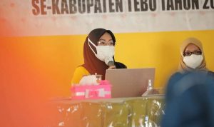 Bunda PAUD Tebo Sambangi Kecamatan Tebo Ilir