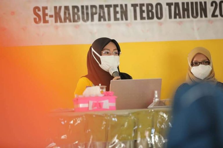 Bunda PAUD Tebo Sambangi Kecamatan Tebo Ilir