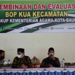 Kemenag Baubau Bina dan Evaluasi BOP KUA