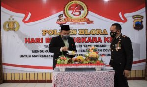 Tasyakuran Hari Bhayangkara ke-75, Arief Rohman Apresiasi Kinerja Polres Blora