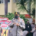 Kapolda Terima Laporan Kenaikan Pangkat 188 Personel di Satker Polda Sulut