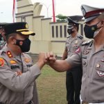 Istimewa di HUT Bhayangkara Ke-75, Sebanyak 41 Anggota Polres Serang Naik Pangkat