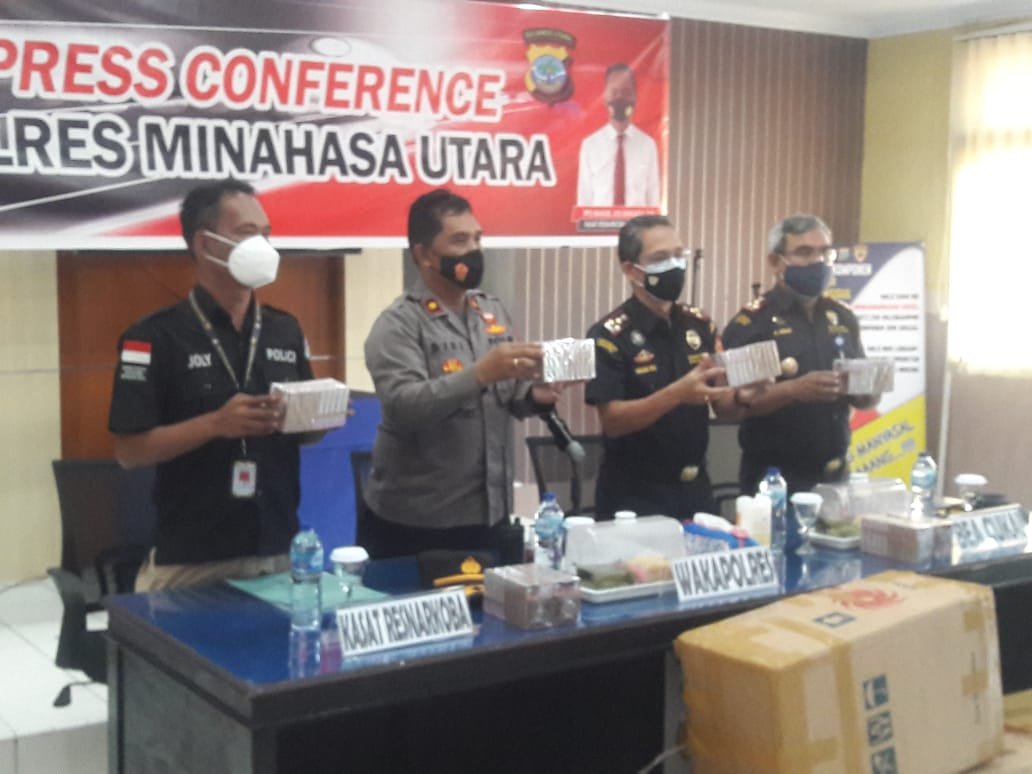 Polres Minut Amankan 47 Koli Rokok Ilegal 3 IMG 20210703 WA0198