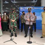 Panglima TNI dan Kapolri Tinjau Proses Vaksinasi di Universitas Pancasila, Jagakarsa