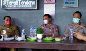Kapolres Tommy Souissa SIK, Support Penuh Program Pemerintah Memutus Penyebaran Covid-19