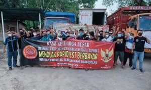 Minta Rapid Test Gratis, 1.500 Sopir Truk Siap Gelar Aksi di Lembar