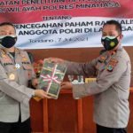 Bahas Strategi, Tim Peneliti STIK Kunjungi Polres Minahasa