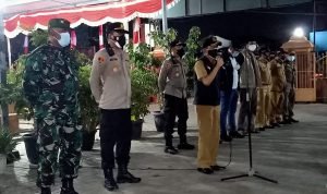Tegakkan PPKM Darurat, Koramil 01/Teluknaga Bersama Kec.Teluknaga dan Kec. Kosambi Lakukan Patroli Wilayah