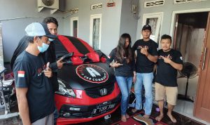 Ketua Umum Komunitas JACC Bersama Ketua Divisi Sosial Menyambangi Member Sakit