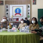 Dandim Sintang Bersama Forkopimda Hadiri Vicon Rakor PPKM Darurat