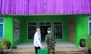 Dandim 0510/Trs Bersama Bupati Tangerang, Resmikan Pondok Singgah Satgas Penanganan Covid-19