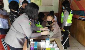 Agar Kesehatan Personel Terjaga Polres Minahasa Gelar MCU