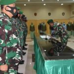 Pangdam Pimpin Sertijab dan Penyerahan Jabatan Kapoksahli dan Tiga Pamen Kodam II/Sriwijaya