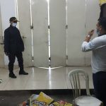 Perang Hadapi Virus Corona, IPTU Anwar Pimpin Giat Patroli di Tondano Selatan