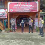 Polsek Kakas Cek Posko PPKM dan Kampung Tangguh Cegah Tangkal Covid