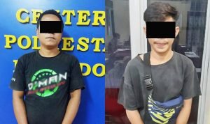 Polresta Manado Amankan 2 Tersangka Togel Online