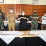 Aster Kasdam II/Swj Hadiri Penandatanganan Kerjasama Optimasi Lahan Rawa dan Olah Tanah
