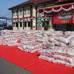 Kapolres Serang Distribusikan 20 Ton Beras ke-4 untuk Masyarakat Terdampak Covid-19