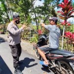Polsek Kakas Laksanakan Operasi Yustisi dan Cek Posko PPKM
