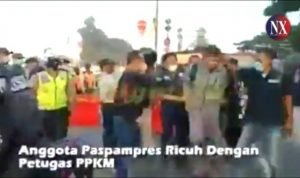 Cekcok Paspampres dan Petugas PPKM Darurat, hingga Aksi Balasan Geruduk Kantor Polisi