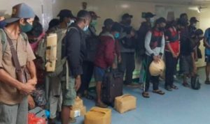 26 Penumpang Pelni Asal Kota Baubau Menggunakan Dokumen Palsu dan Akhirnya Ditangkap Sama Satgas Papua Barat
