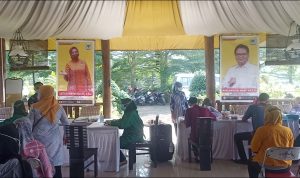 Teti Rohatiningsih Gelar Vaksinasi Masal di Kediamanya, 400 Orang Disuntik