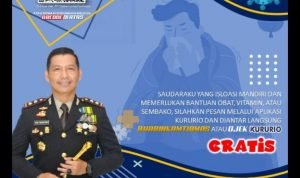 Pemkot Baubau, Polres dan Kururio Siap Bantu Bagi Warga Isolasi mandiri