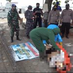 Warga Cilacap Geger, Satkamla Pangkalan TNI AL Cilacap Evakuasi Mayat