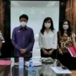 Kadis Pariwisata Manado Pelealu Kampanyekan Vaksinasi Hebat di Kawasan Megamas