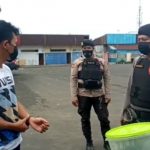 Untuk Menekan Penyebaran Virus Corona, Satuan Sabhara Polres Minahasa Lakukan Patroli