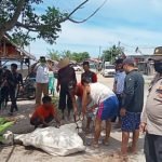 Idul Adha 1442 Hijriah, Kapolsek Jefry Pimpin Giat Pengamanan Sholat Ied