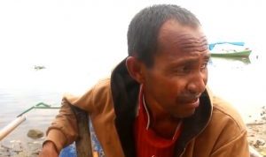 Tak Punya Ongkos Pulkam, Pria Ini Nekat Dayung Perahu dari Pinrang Sulsel ke Buton Tengah