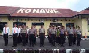 44 Porsenil Polres Konawe Naik Pangkat di Hut Bayangkara 75