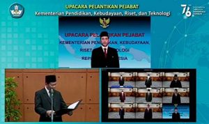 Telah Resmi di Lantik Rektor UHO Periode 2021 – 2025 Oleh Menteri Pendidikan Nasional