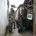 Korem 143/Ho Salurkan Sembako Kepada Masyarakat BaubauTerdampak Covid-19