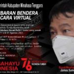 Bupati Mitra James Sumendap Instruksikan Masyarakat Mulai Tanggal 1- 31 Agustus Pasang Bendera Satu Tiang Penuh