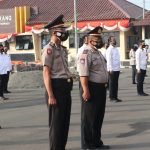 Kapolres Serang Pimpin Upacara Korp Raport Kenaikan Pangkat