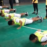 Kemampuan Fisik Calon Praja IPDN Tahun 2021 Diujui Tim Kesamaptaan Polda Sulut