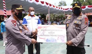Bantu Penanganan Covid-19, Kapolri Serahkan Oksigen Generator di Papua