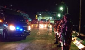 Danrem 064/MY Sambut Kedatangan KSAD di Pelabuhan ASDP Merak