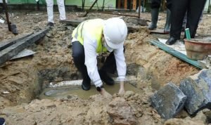 Walikota Kendari Letakkan Batu Pertama Pembangunan Gedung Baru MAN 1 Kendari