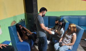 Meminimalisir Pelanggaran Selama PPKM Level 3, Polres Serang Razia THM