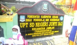 Pembelajaran Tatap Muka Terbatas SDN Junti 1 dan 2 Dimulai, Siswa Sambut Gembira