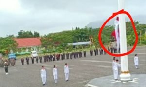 Insiden Jatuhnya Bendera Merah Putih, Bupati Konawe Utara Menyampaikan Permohonan Maaf