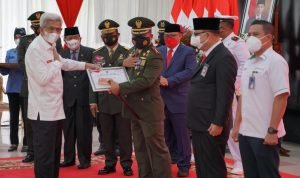 Kodam II/Swj Raih Juara ke-1 Lomba Dekorasi dan Keindahan Kantor