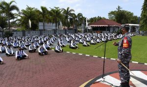 Casis Bintara dan Tamtama TNI AL Terima Arahan Danlanal